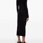Abito a maniche lunghe con logo m-onervax in nero Diesel - donna 