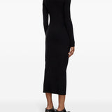 Abito a maniche lunghe con logo m-onervax in nero Diesel - donna 