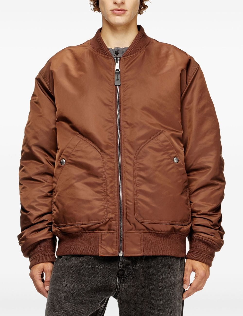 Bomber J-Held in marrone Diesel - uomo 