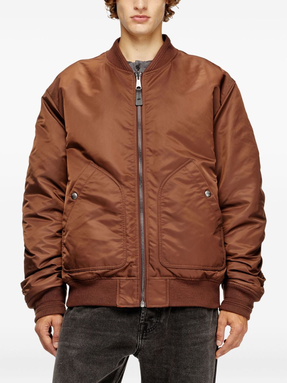 Bomber J-Held in marrone Diesel - uomo 