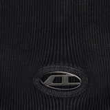 Top a coste in nero Diesel - donna 
