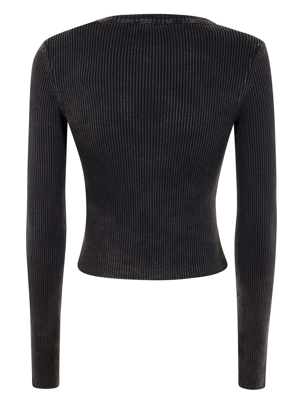 Top a coste in nero Diesel - donna 