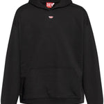 Felpa s-boxt-hood-d in nero Diesel - uomo 