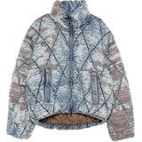 Giacca denim con effetto schiarito in blu Diesel - uomo 