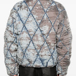 Giacca denim con effetto schiarito in blu Diesel - uomo 