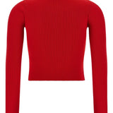 Maglione a coste in rosso Diesel - donna 