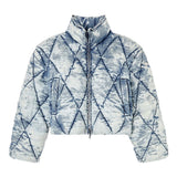 Giacca imbottita denim w-histel in celeste Diesel - donna 