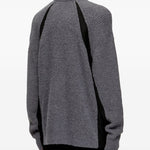 Maglione K-Lollo-TN a coste in grigio Diesel - uomo 