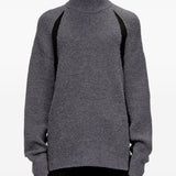 Maglione K-Lollo-TN a coste in grigio Diesel - uomo 