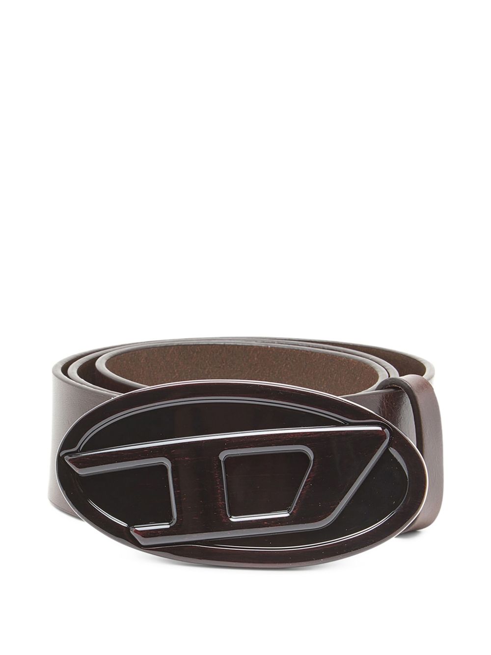 Cintura B-1DR con fibbia ovale in marrone Diesel - unisex 