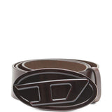 Cintura B-1DR con fibbia ovale in marrone Diesel - unisex 