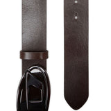 Cintura B-1DR con fibbia ovale in marrone Diesel - unisex 