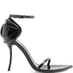 Sandali in pelle D-Ten & Half in nero Diesel - donna 