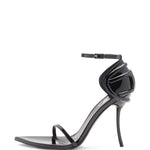 Sandali in pelle D-Ten & Half in nero Diesel - donna 