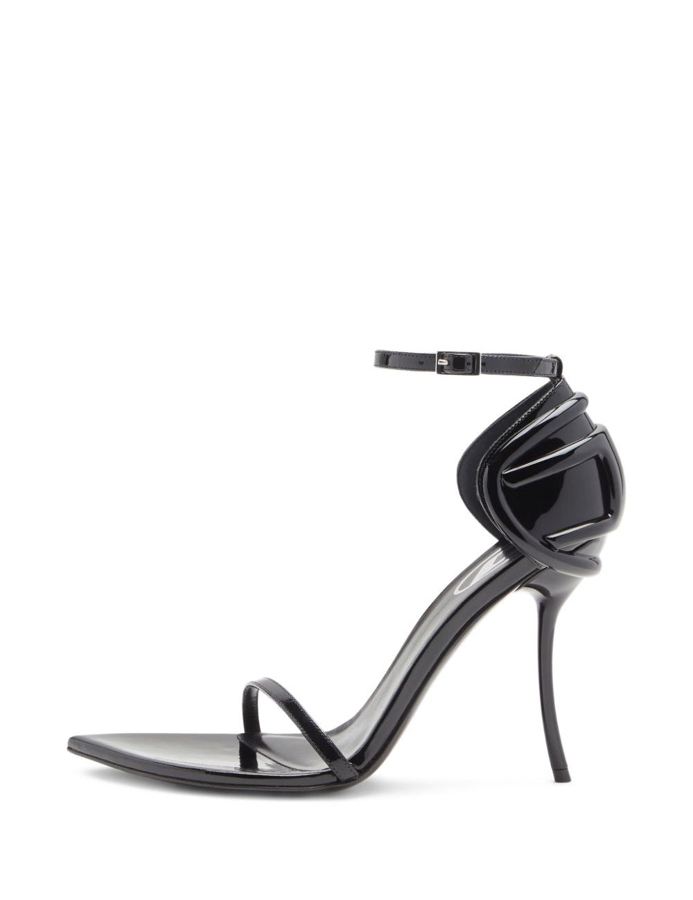 Sandali in pelle D-Ten & Half in nero Diesel - donna 