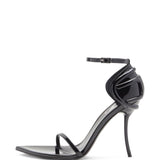 Sandali in pelle D-Ten & Half in nero Diesel - donna 