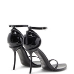 Sandali in pelle D-Ten & Half in nero Diesel - donna 