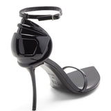 Sandali in pelle D-Ten & Half in nero Diesel - donna 