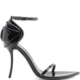 Sandali in pelle D-Ten & Half in nero Diesel - donna 