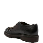 Derby stringate in pelle in marrone Doucal's - uomo 