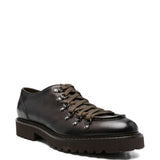 Derby stringate in pelle in marrone Doucal's - uomo 