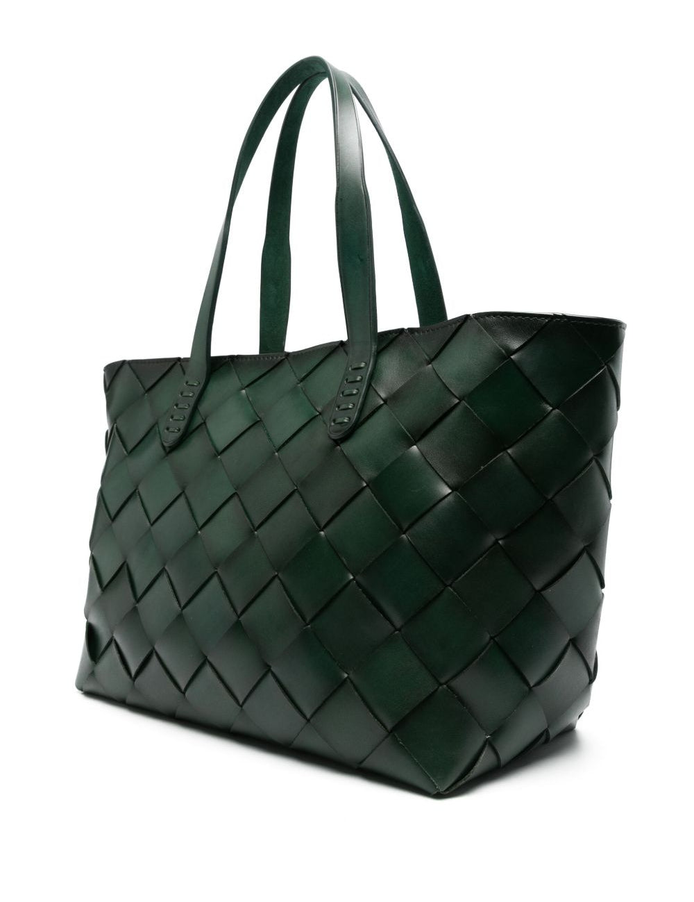 Borsa intrecciata japan in verde Dragon diffusion - donna 