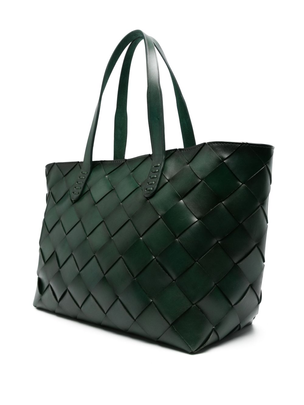 Borsa intrecciata japan in verde Dragon diffusion - donna 