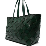 Borsa intrecciata japan in verde Dragon diffusion - donna 