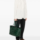 Borsa intrecciata japan in verde Dragon diffusion - donna 