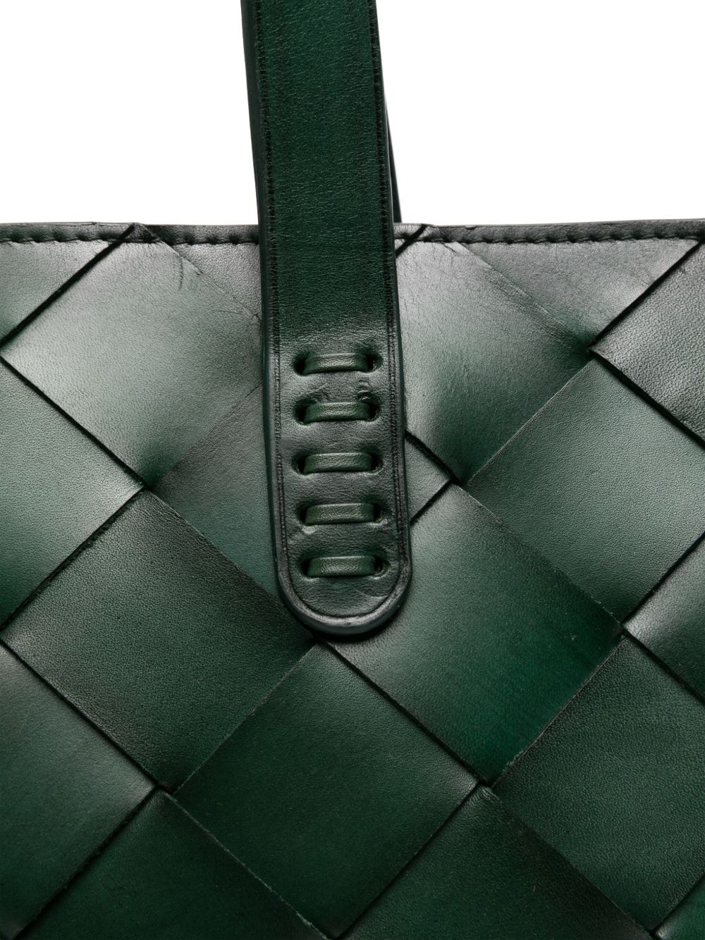 Borsa intrecciata japan in verde Dragon diffusion - donna 