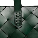 Borsa intrecciata japan in verde Dragon diffusion - donna 
