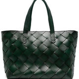Borsa intrecciata japan in verde Dragon diffusion - donna 