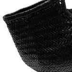 Borsa intrecciata nantucket  in nero Dragon diffusion - donna 