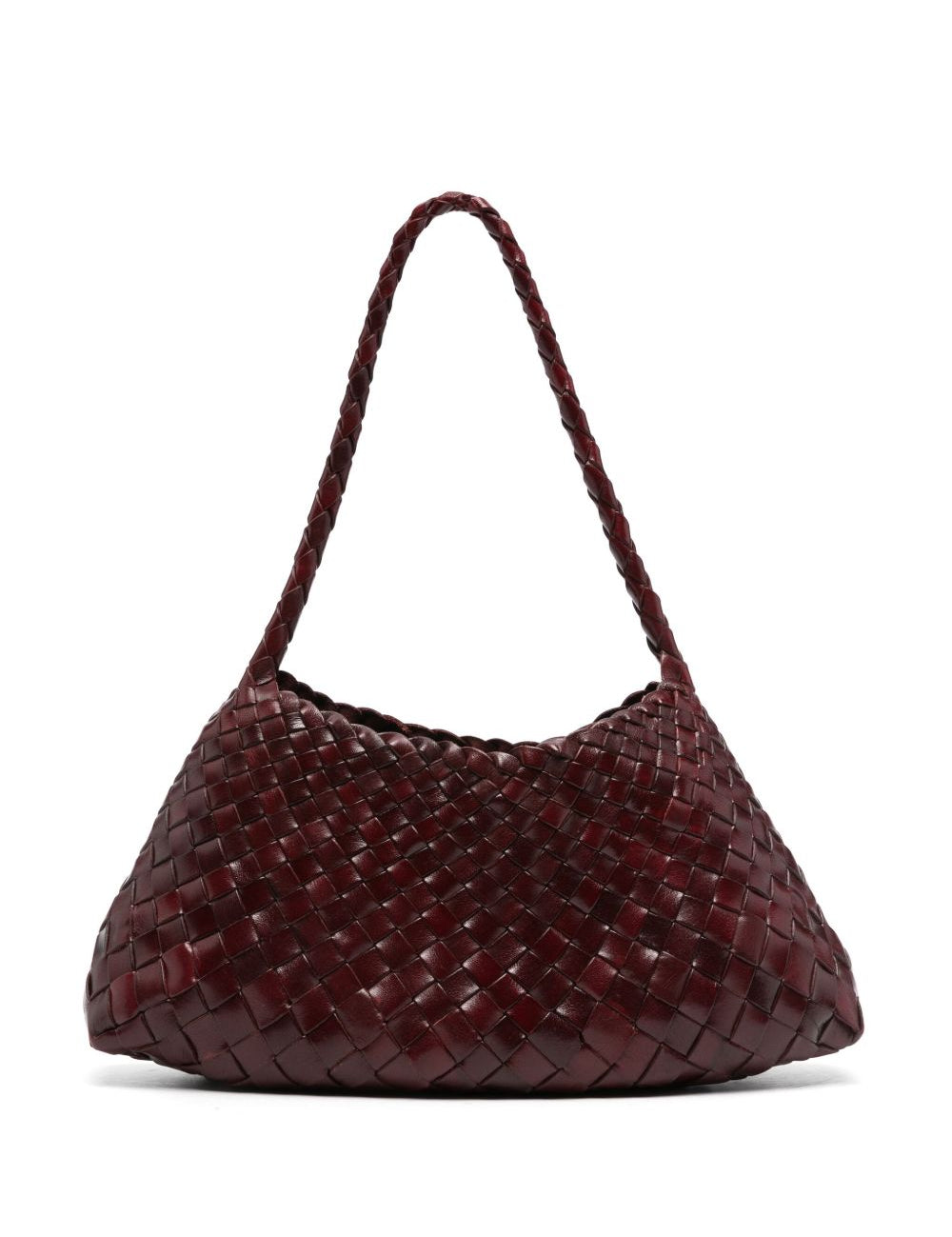 Borsa a spalla Rosanna mini Santa Croce in bordeaux 