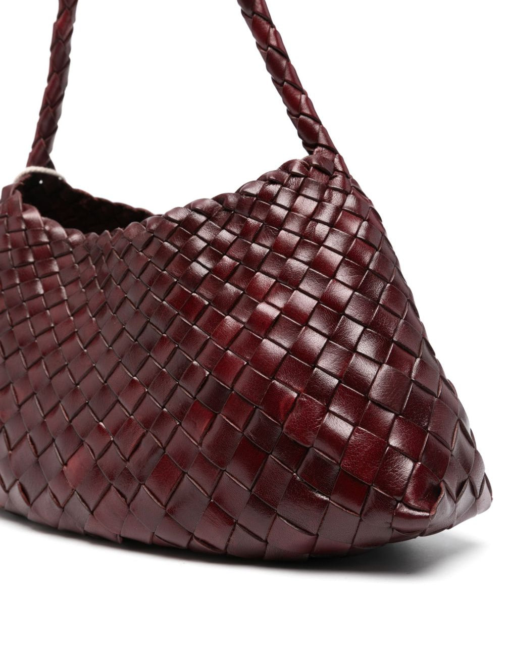 Borsa a spalla Rosanna mini Santa Croce in bordeaux 