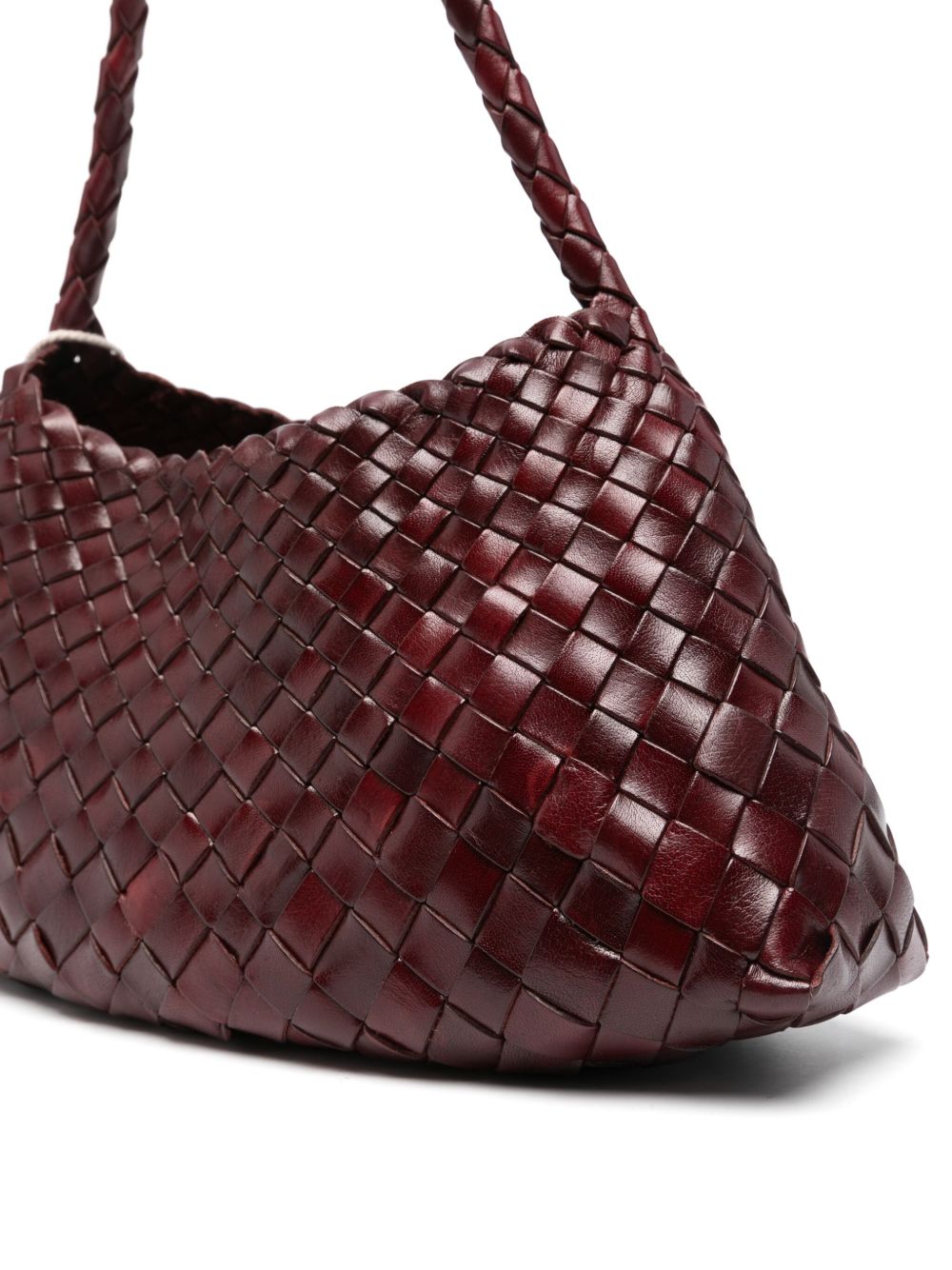 Borsa a spalla Rosanna mini Santa Croce in bordeaux 