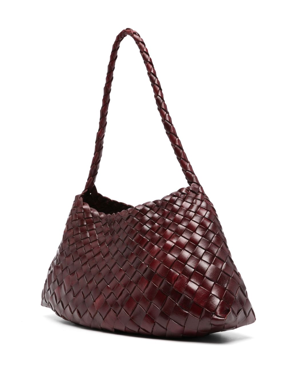 Borsa a spalla Rosanna mini Santa Croce in bordeaux 