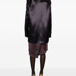 Blazer satinato blink in viola Dries van noten - donna 
