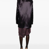 Blazer satinato blink in viola Dries van noten - donna 