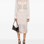 Gonna con cristalli sokna in rosa Dries van noten - donna 