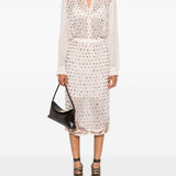 Gonna con cristalli sokna in rosa Dries van noten - donna 