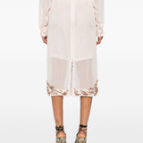 Gonna con cristalli sokna in rosa Dries van noten - donna 