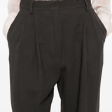 Pantalone a gamba ampia partan in grigio Dries van noten - donna 