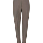 Pantaloni con piega stampata in marrone Dries van noten - donna 