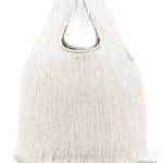 Borsa con frange in bianco Dries van noten - donna 