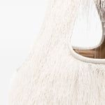 Borsa con frange in bianco Dries van noten - donna 