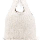 Borsa con frange in bianco Dries van noten - donna 