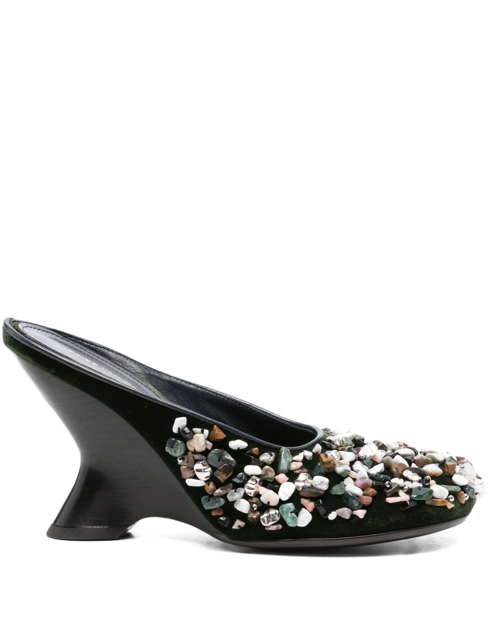 Mules con perline multicolore Dries van noten - donna 