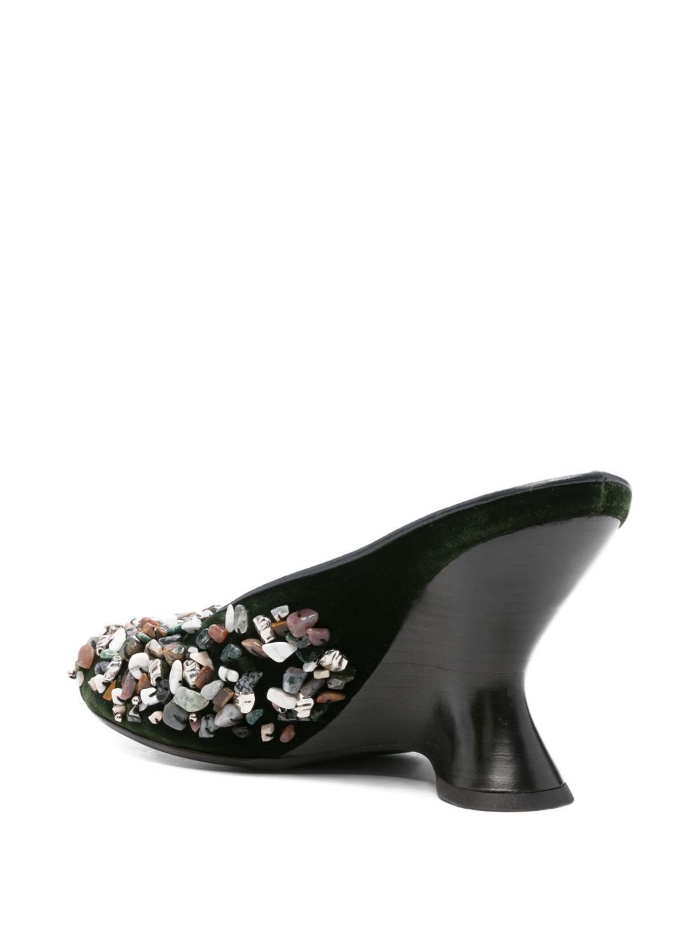 Mules con perline multicolore Dries van noten - donna 