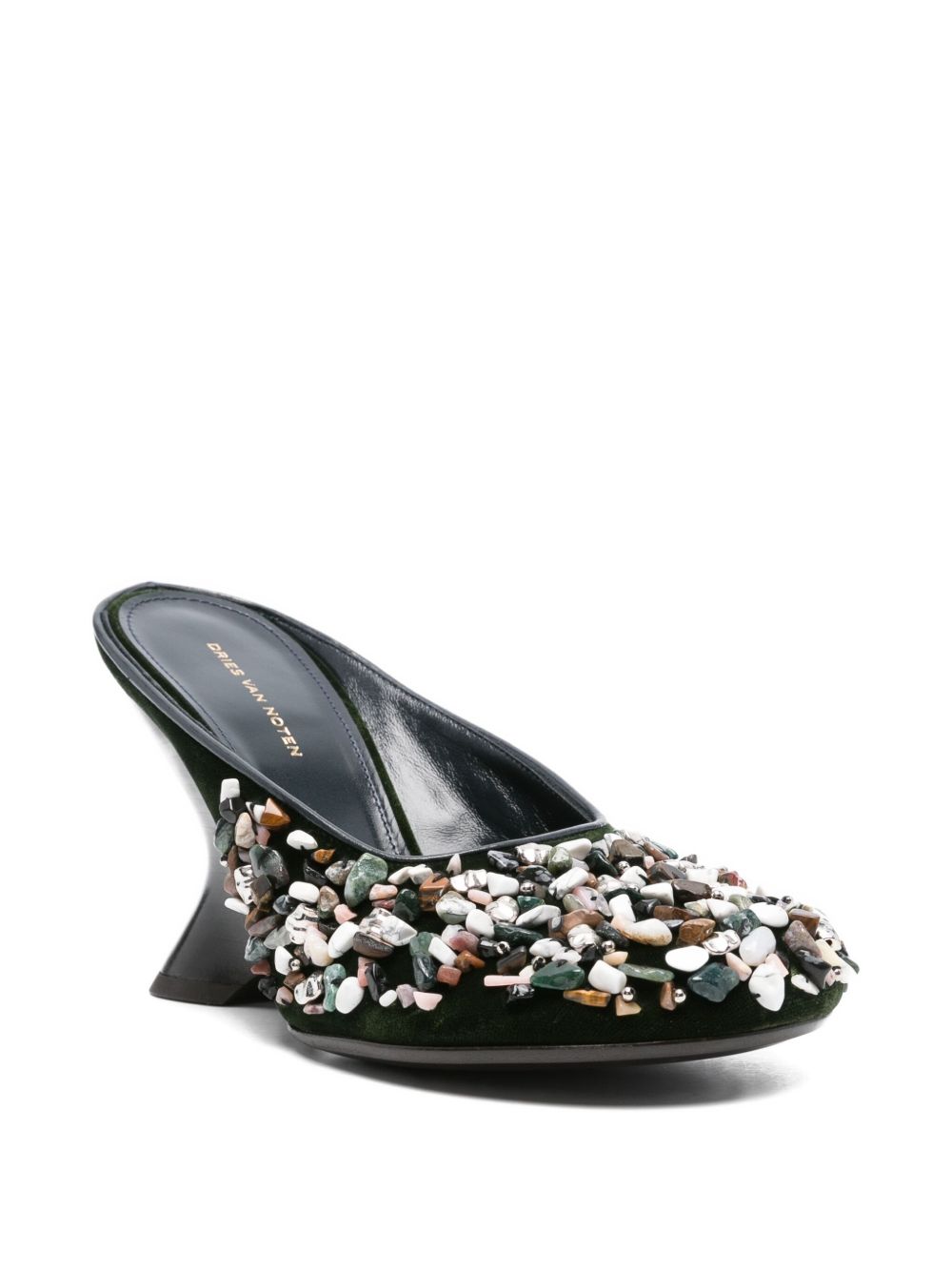 Mules con perline multicolore Dries van noten - donna 